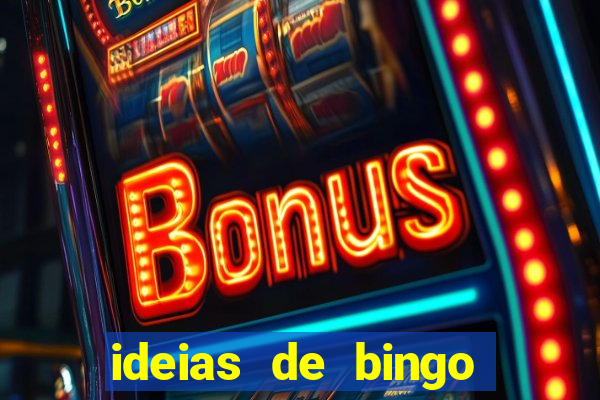 ideias de bingo para o natal